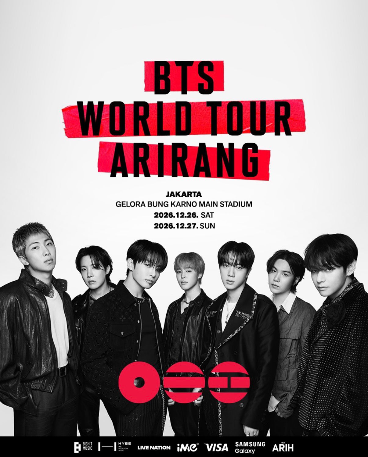 BTS WORLD TOUR ARIRANG